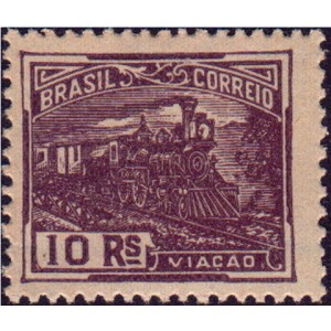 RHM 189 - 10 Réis Viação - lilás