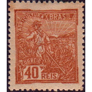 RHM 176 - 40 Réis - Agricultura - ocre