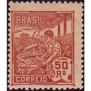 RHM 194 - 50 Réis - Indústria - castanho