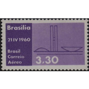 A-93 - Inauguração de Brasília - Nova Capital Federal / Três Poderes
