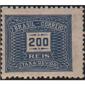 X-62 - 200 Réis - Azul