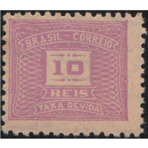 X-76 - 10 Réis - Violeta