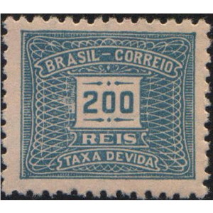 X-84 - 200 Réis - Azul