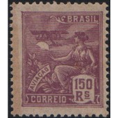 RHM 182 - 150 réis - Aviação - roxo