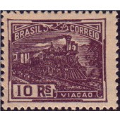 RHM 189 - 10 Réis Viação - lilás