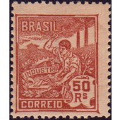 RHM 212 - 50 Réis - Indústria - castanho