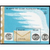 B-049 - 50 Anos do Clube Filatélico do Brasil