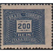 X-62 - 200 Réis - Azul