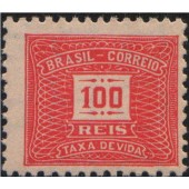 X-83 - 100 Réis - Vermelho