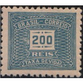 X-84 - 200 Réis - Azul