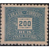 X-84 - 200 Réis - Azul